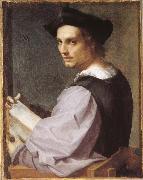 Portratt of young man Andrea del Sarto